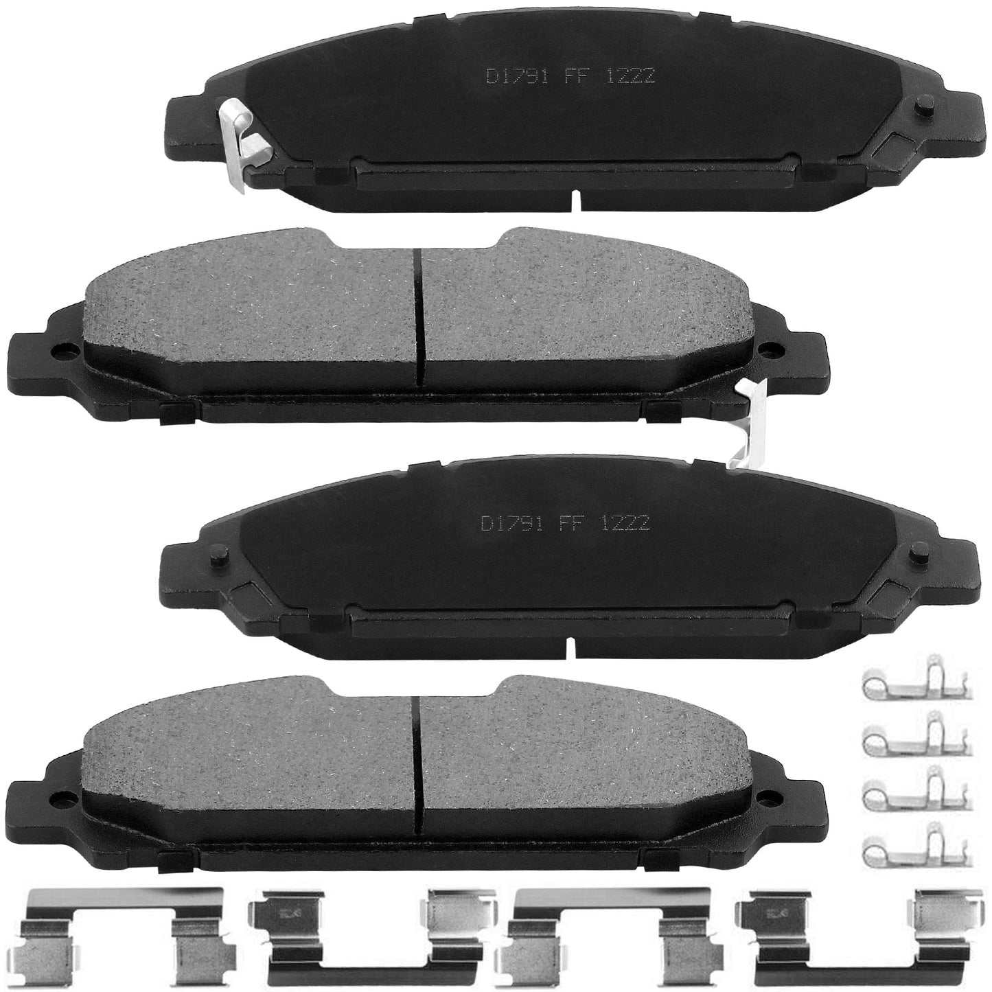 Geekstop Ceramic Front Brake Pads Kit 2015-2020 Ford Mustang -4pc