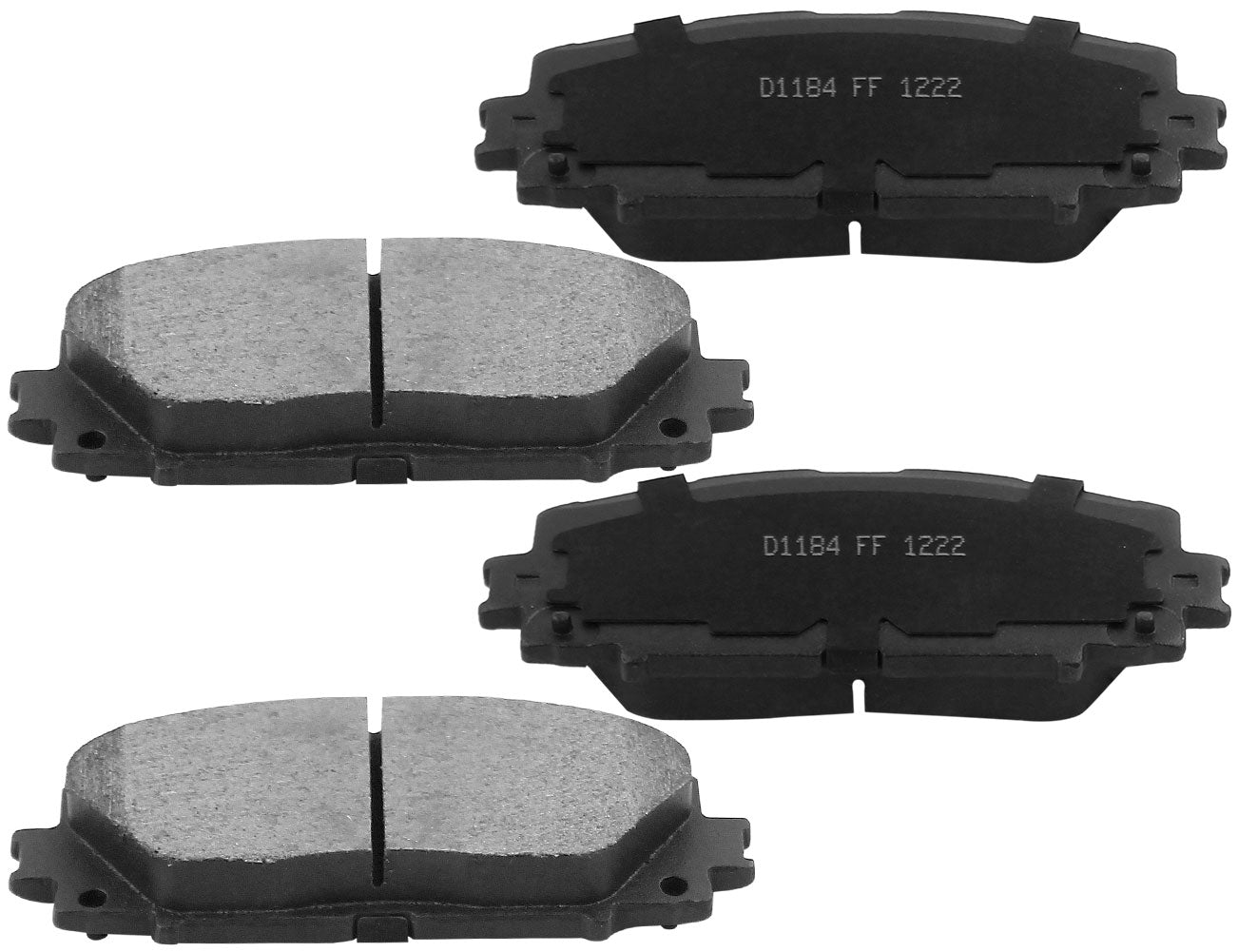 Toyota Prius Prius Plug-In Lexus CT200h Front Ceramic Brake Pads