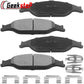 Geekstop Ceramic Front Brake Pads Kit 1999 2000 2001 2002 2003 2004 Ford Mustang All Models- 4pcs Front Left and Right Sides - All s are included