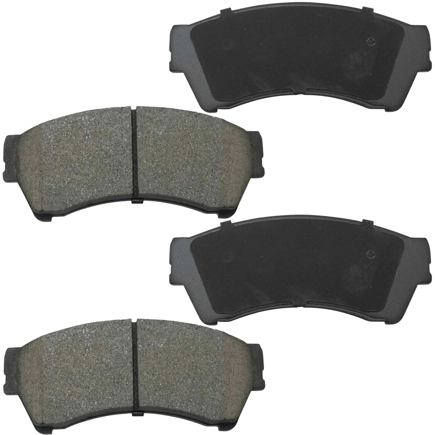 Ford Fusion MKZ Milan Mazda 6 Zephyr Front Ceramic Brake Pads Hardware