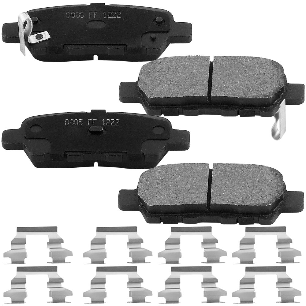 Nissan Juke Sentra Altima Murano Rogue FX35 FX45 Rear Ceramic Brake Pads