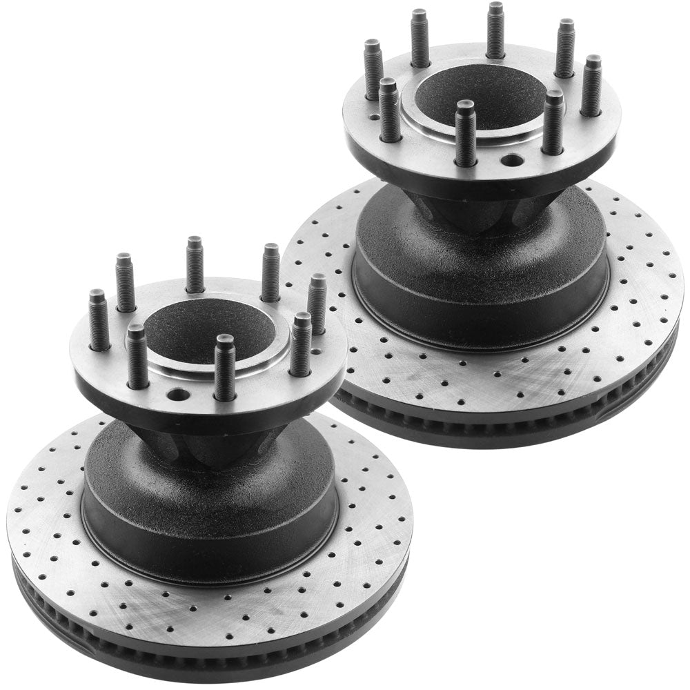 Ford E - 350 SUPER DUTY Front Brake Rotor 2008 - 2019 BRF12065126BK - D1328