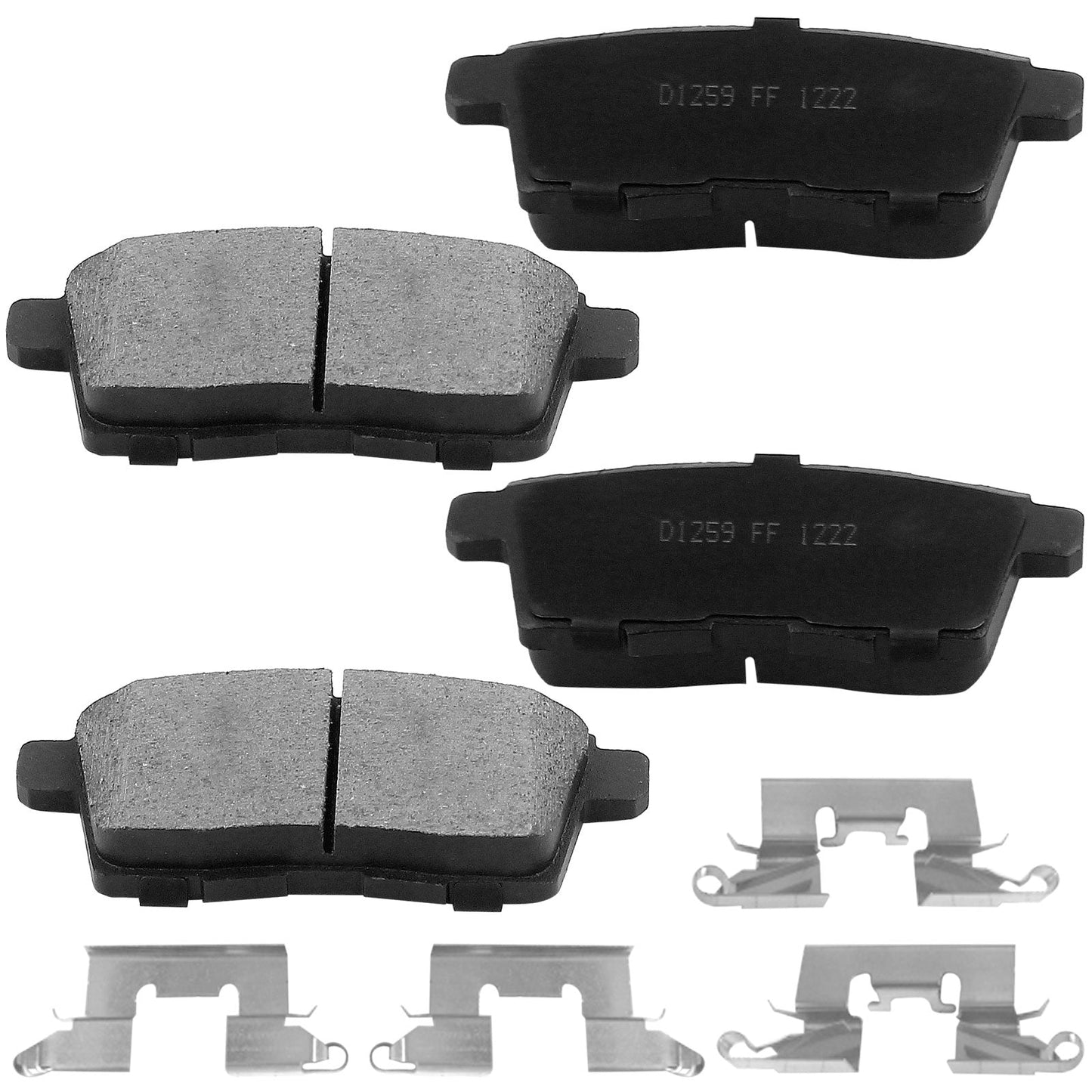Ford EDGE Rear Brake Pads 2007 - 2010 BPD1259