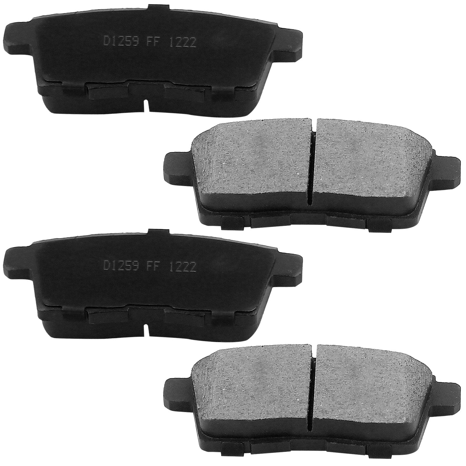 Ford EDGE Rear Brake Pads 2007 - 2010 BPD1259