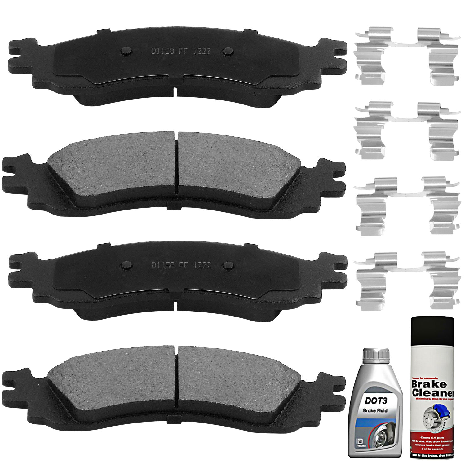 Ford Explorer Brake Pads 2006 - 2010 BPD1158CF