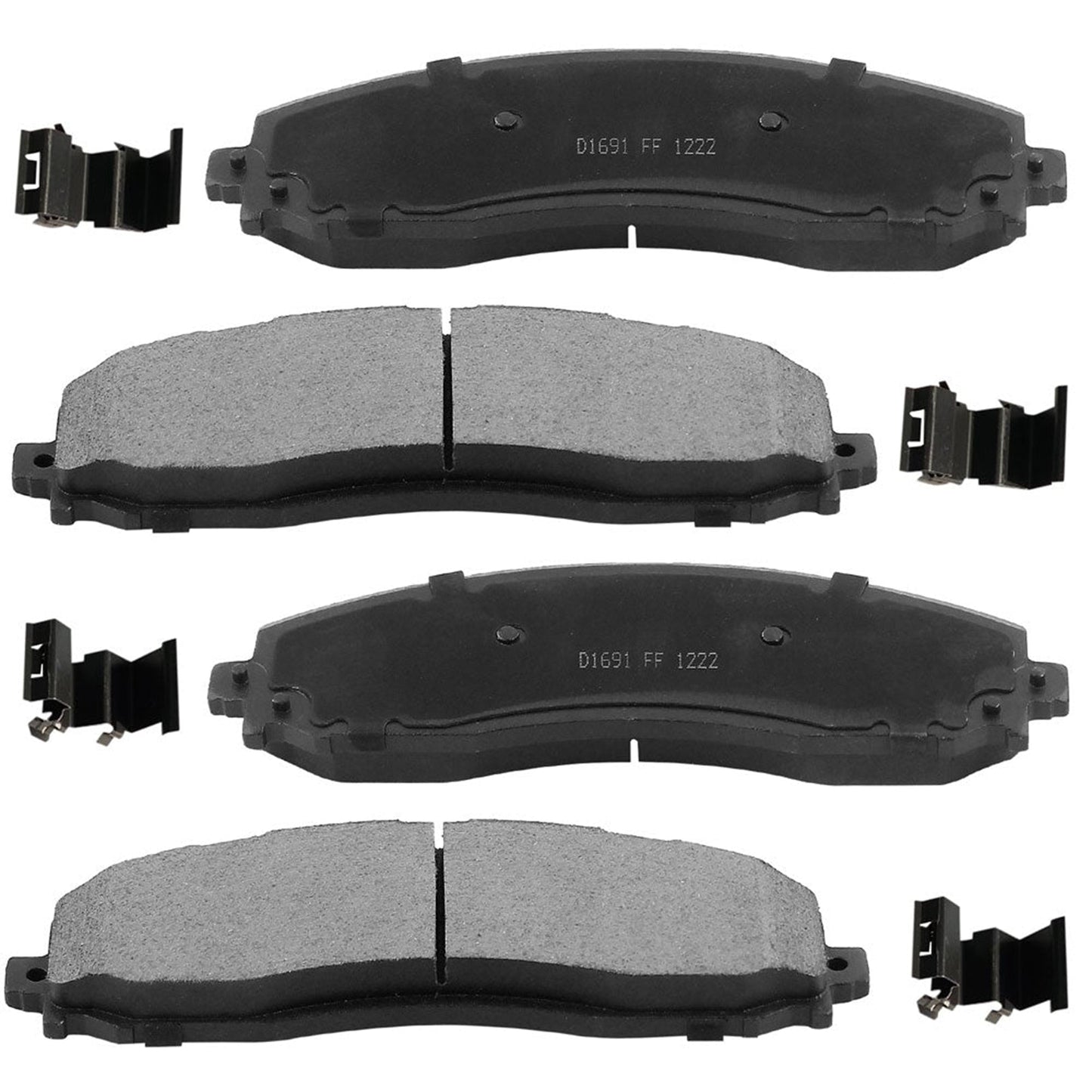 Ford F - 250 Super Brake Pads 2013 - 2021 BPD1691