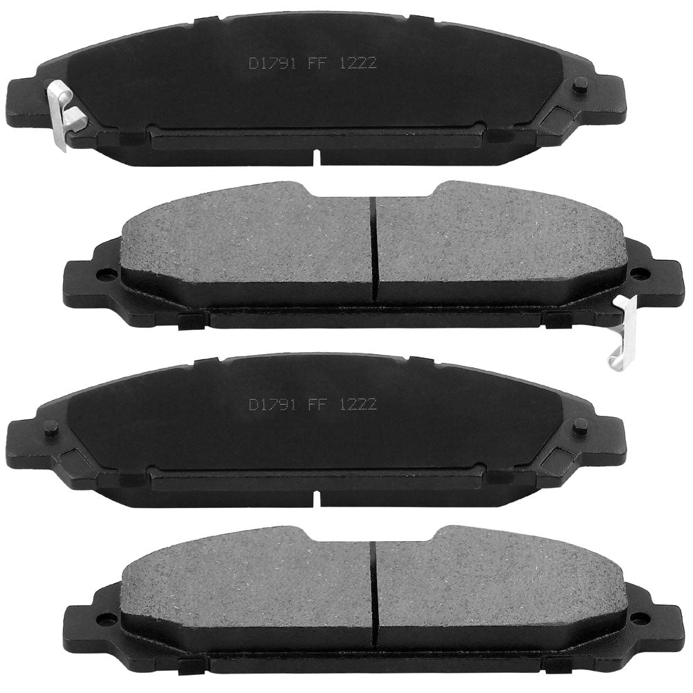 Ford Mustang Brake Rotor Kits 2015–2020 – Front BRF12061112BK - D1791