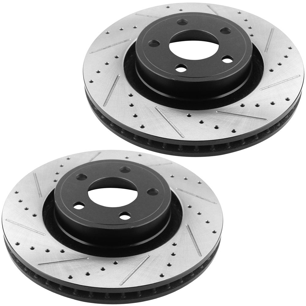 Ford Mustang Brake Rotor Kits 2015–2020 – Front BRF12061112BK - D1791