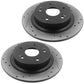 HONDA Accord Brake Rotor Kits 2008–2017 – Rear BRR12040068BK - D1451
