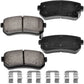 HYUNDAI ACCENT Brake Pads 2006 - 2010 BPD1157