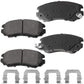 HYUNDAI ELANTRA Brake Pads 2009 - 2010 BPD924