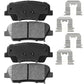 Hyundai ENTOURAGE Rear Brake Pads 2007 - 2010 BPD1284