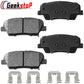Hyundai ENTOURAGE Rear Brake Pads 2007 - 2010 BPD1284