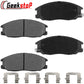 HYUNDAI SANTA Brake Pads 2001 - 2006 BPD864