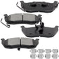 JEEP COMMANDER Rear Brake Pads 2005 - 2015 BPD1041