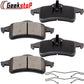Jeep GRAND CHEROKEE Brake Pads 1999 - 2004 BPD791
