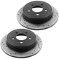 Jeep Liberty Brake Rotor Kits 2003–2007 – Rear BRR12067063BK - D981