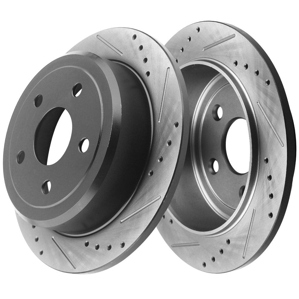 Jeep Wrangler Brake Rotor Kits 2007–2018 – Rear BRR12067067BK