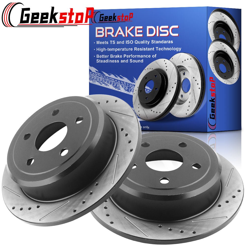 Jeep Wrangler Brake Rotor Kits 2007–2018 – Rear BRR12067067BK