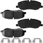Land Rover LR3 Front Ceramic Brake Pads 2005 - 2009 BPD1098