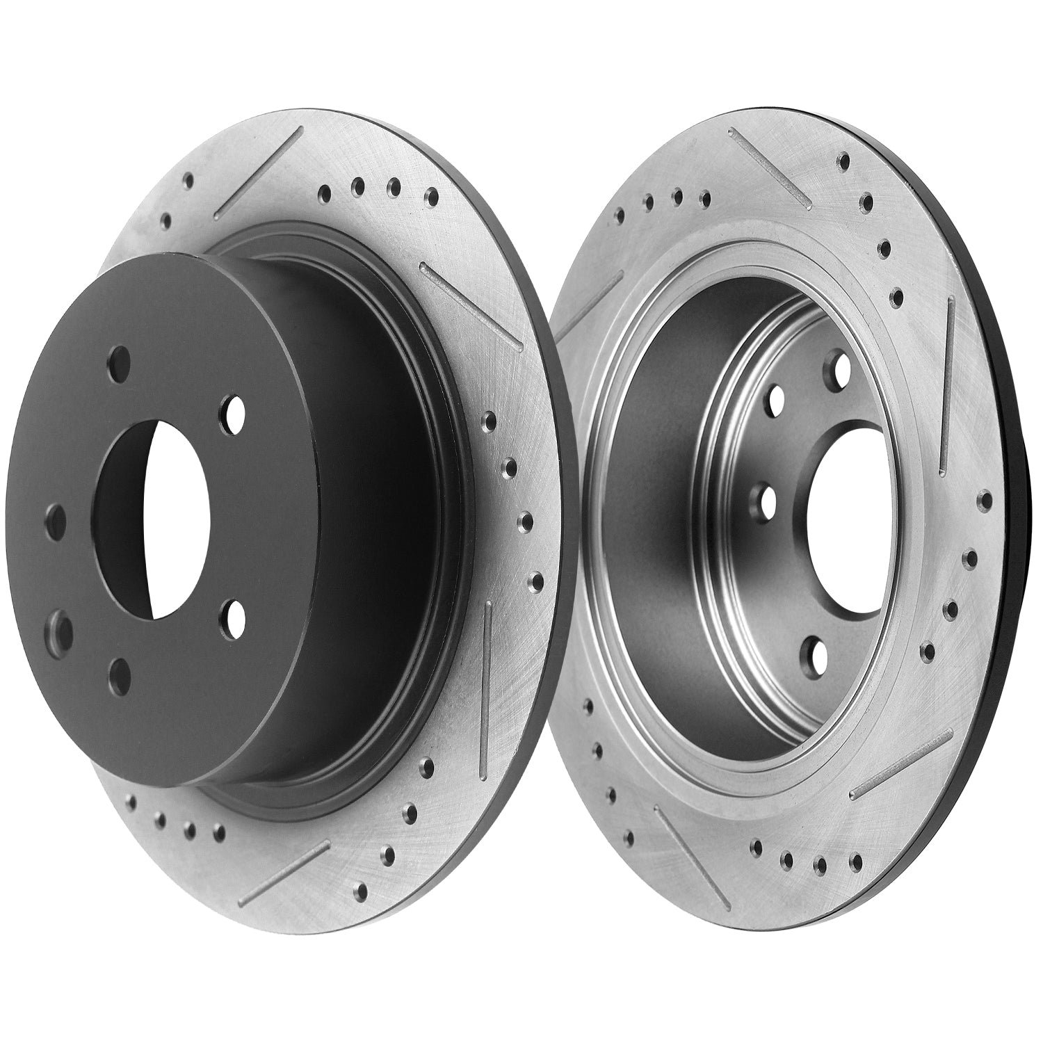 Nissan Altima Brake Rotor Kits 2002–2019 – Front and Rear BRR12042073BK - D905