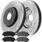 Nissan Rogue Brake Rotor Kits 2008–2013 – Front BRF12042097BK - D1374