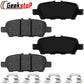 Nissan Rogue Rear Brake Pads 2014 - 2021 BPD1393