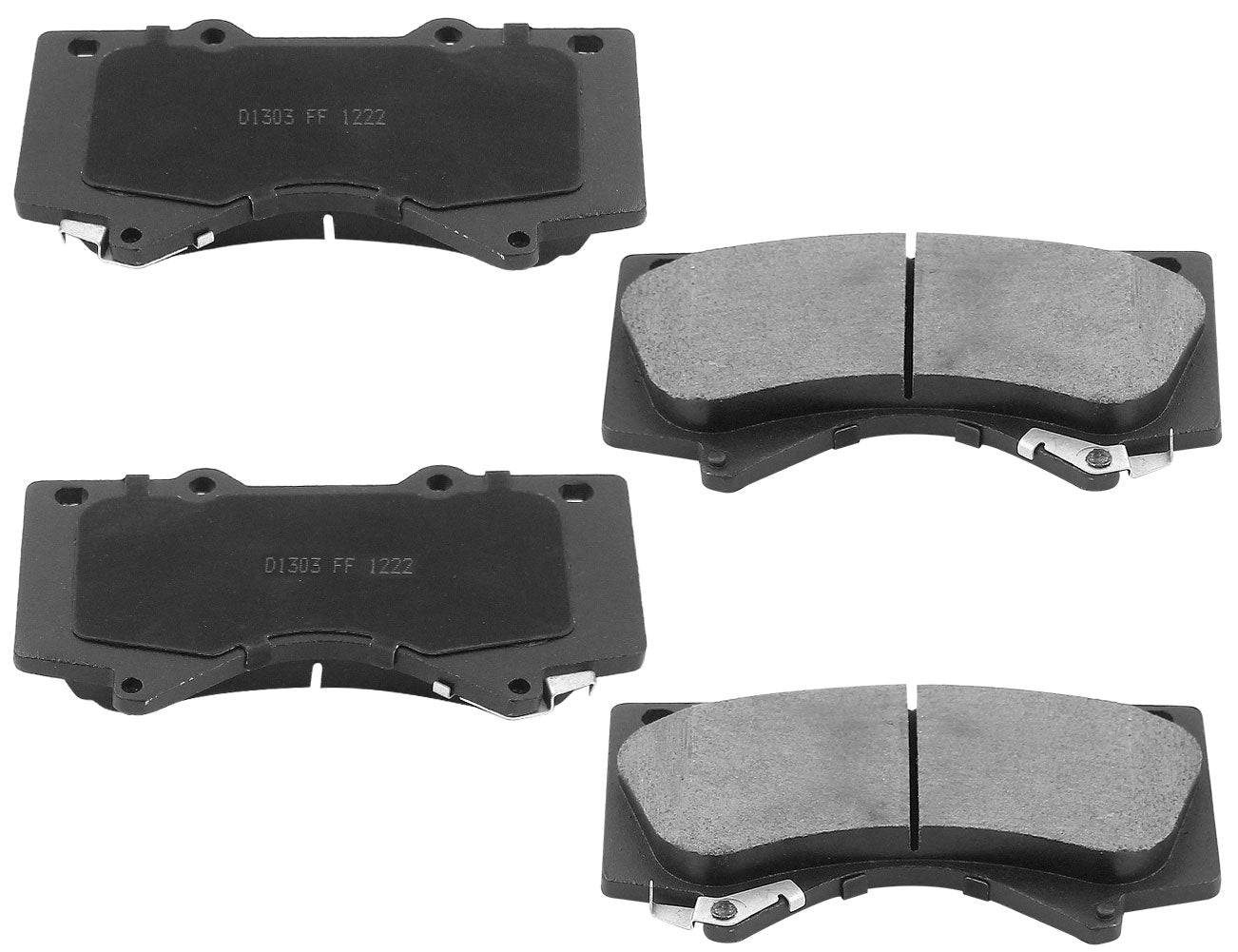 TOYOTA Land Cruiser Brake Rotor Kits 2007–2020 – Front BRF12044156BK - D1303